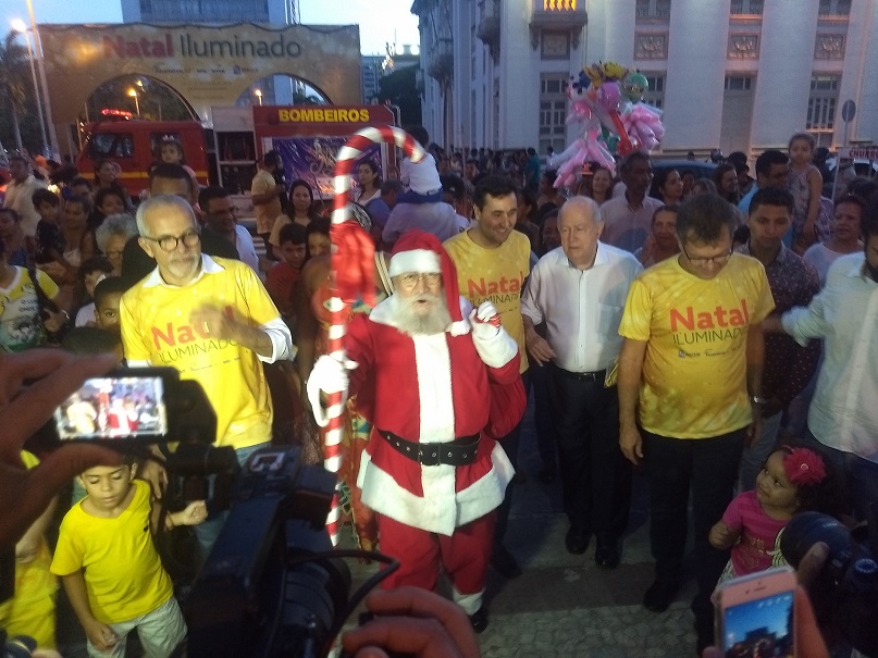 Papai Noel no Centro