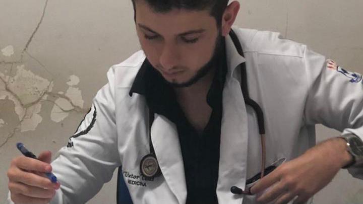 Médico mais jovem do país se prepara para atuar na pandemia