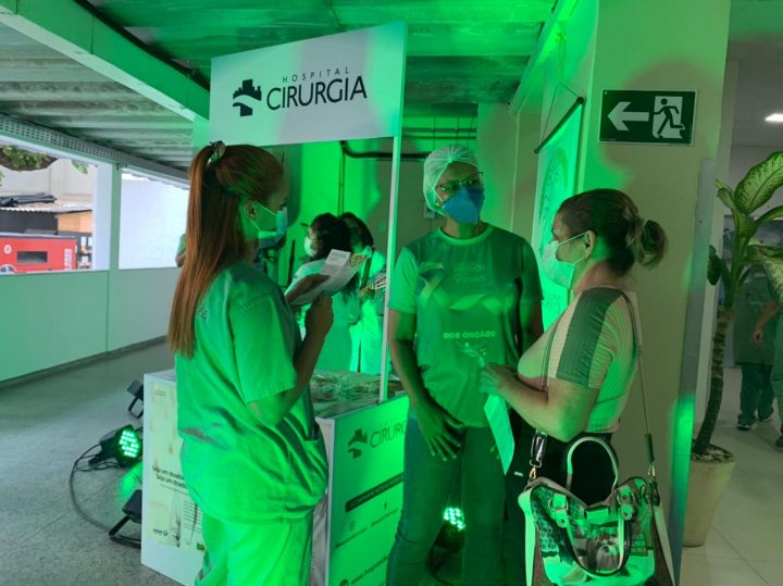 Setembro verde: Hospital de Cirurgia realiza ação de incentivo à doação de órgãos