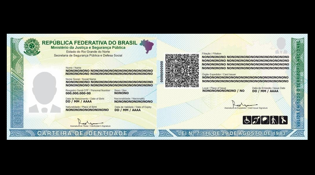 Nova carteira de identidade