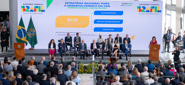 Lançamento da Estratégia Nacional para o Desenvolvimento do Complexo Econômico-Industrial da Saúde 