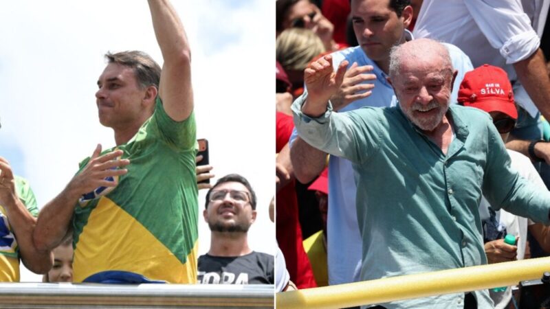Eleições 2026: atos de apoiadores de lula e flávio tomam 15 capitais