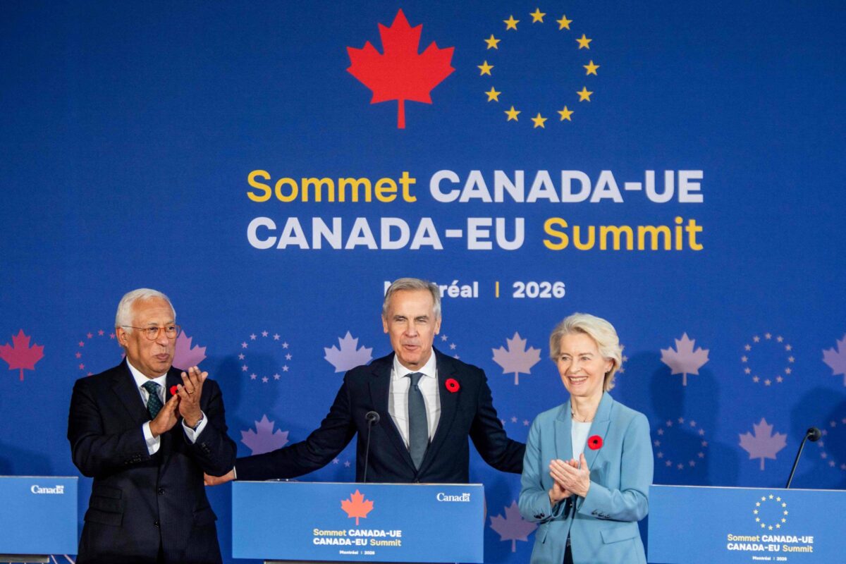 Canadá e União Europeia firmam pacto estratégico diante de Trump