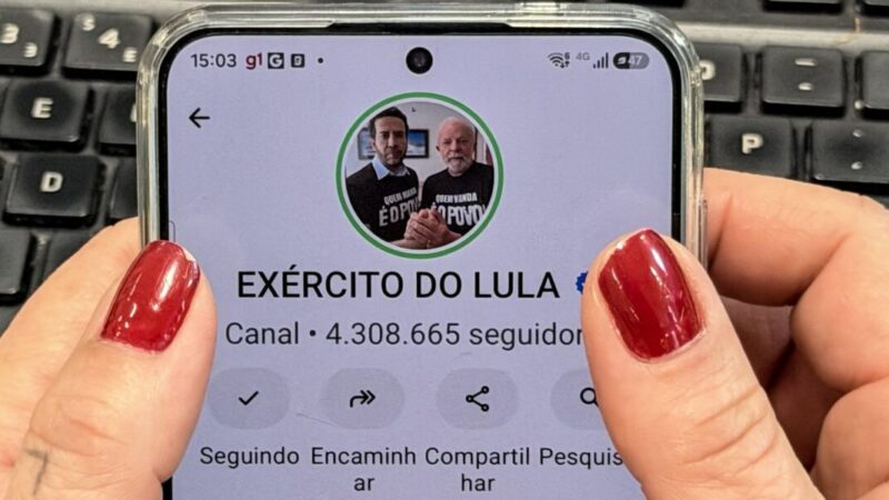 Canal “Exército do Lula” retorna ao WhatsApp após registro oficial no TSE