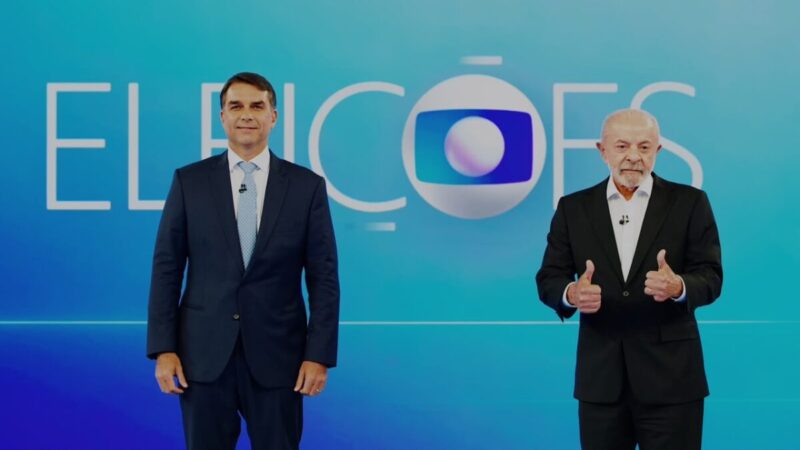 Jornais estrangeiros repercutem último debate entre Flávio e Lula