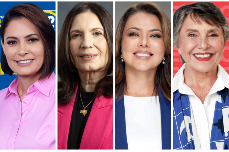 Datafolha aponta Michelle Bolsonaro com 30% para o Senado no DF