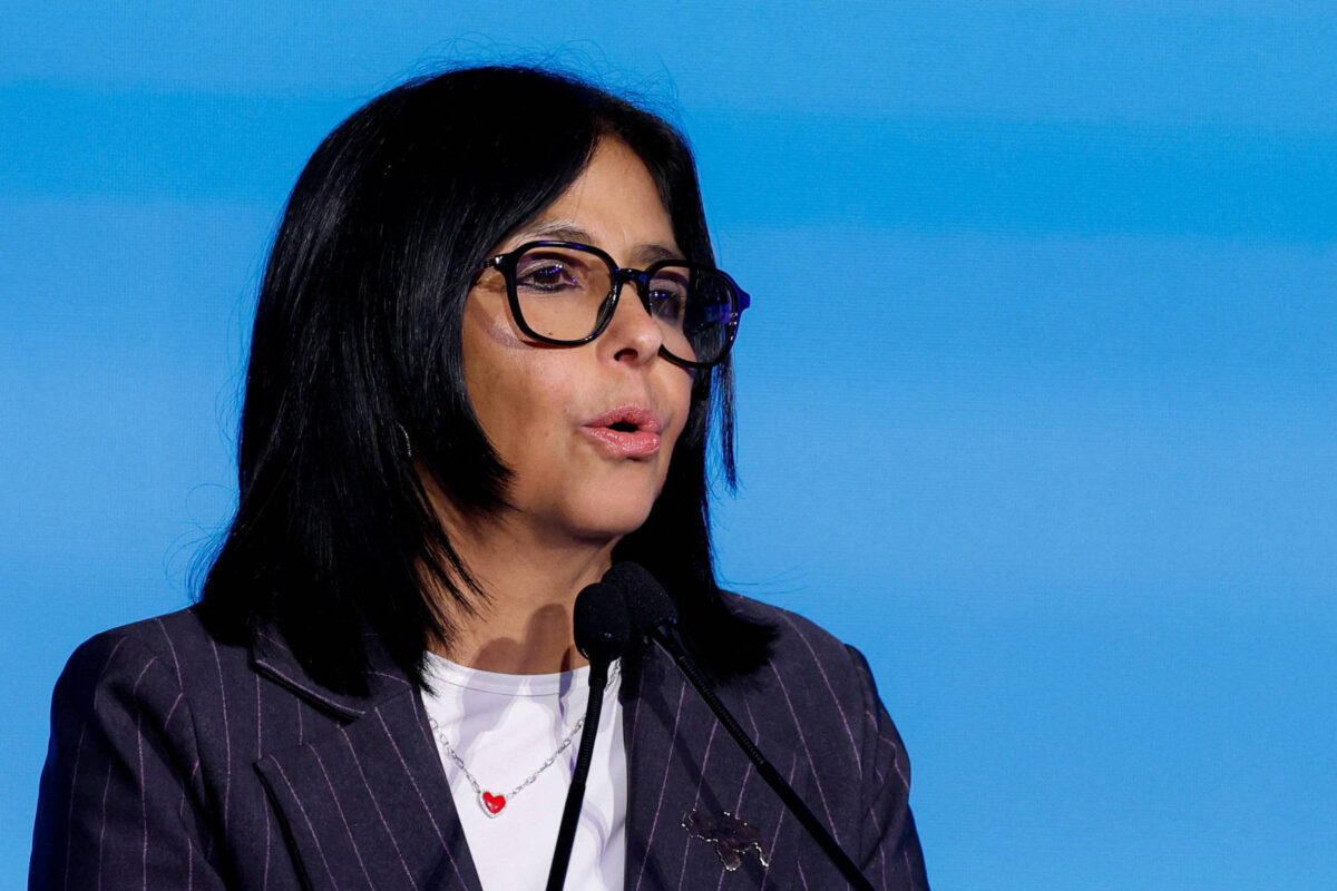 Delcy Rodríguez exige que Banco da Inglaterra devolva ouro da Venezuela