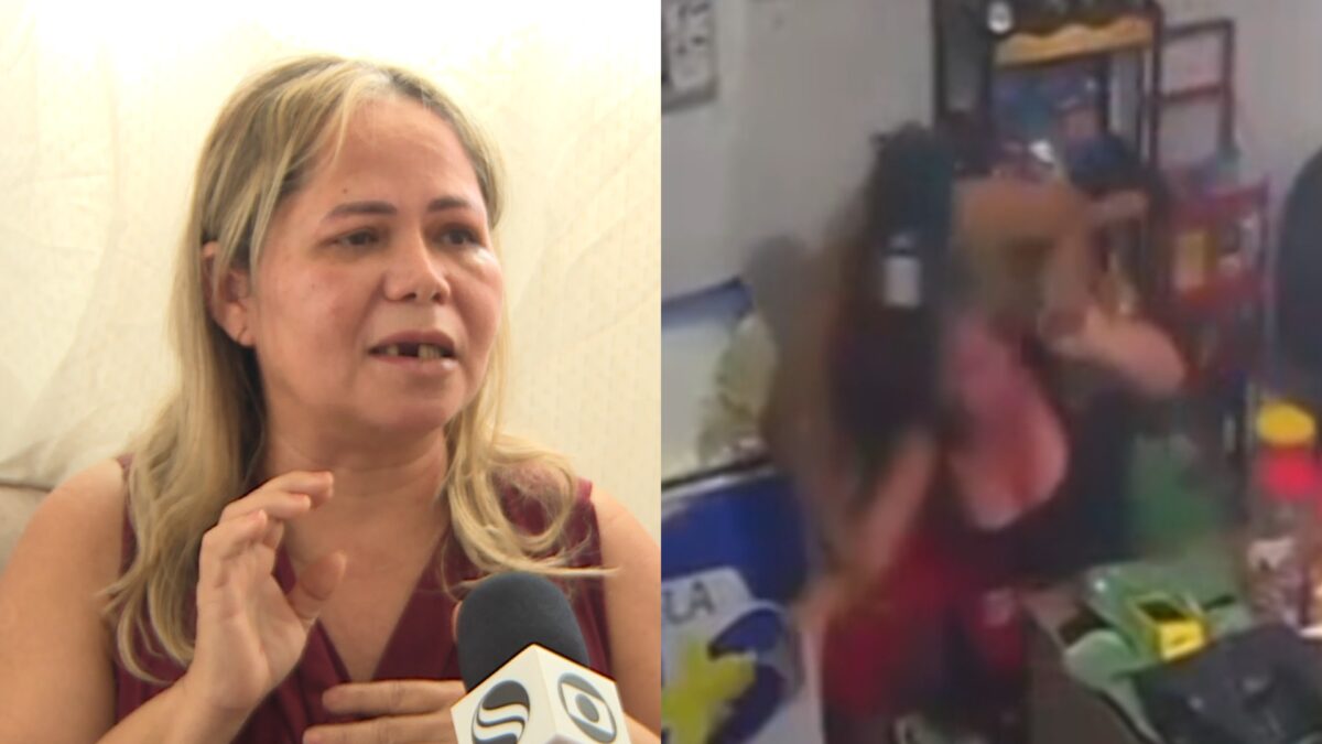 Tentativa de roubo termina com comerciante ferida e faca quebrada em Aracaju
