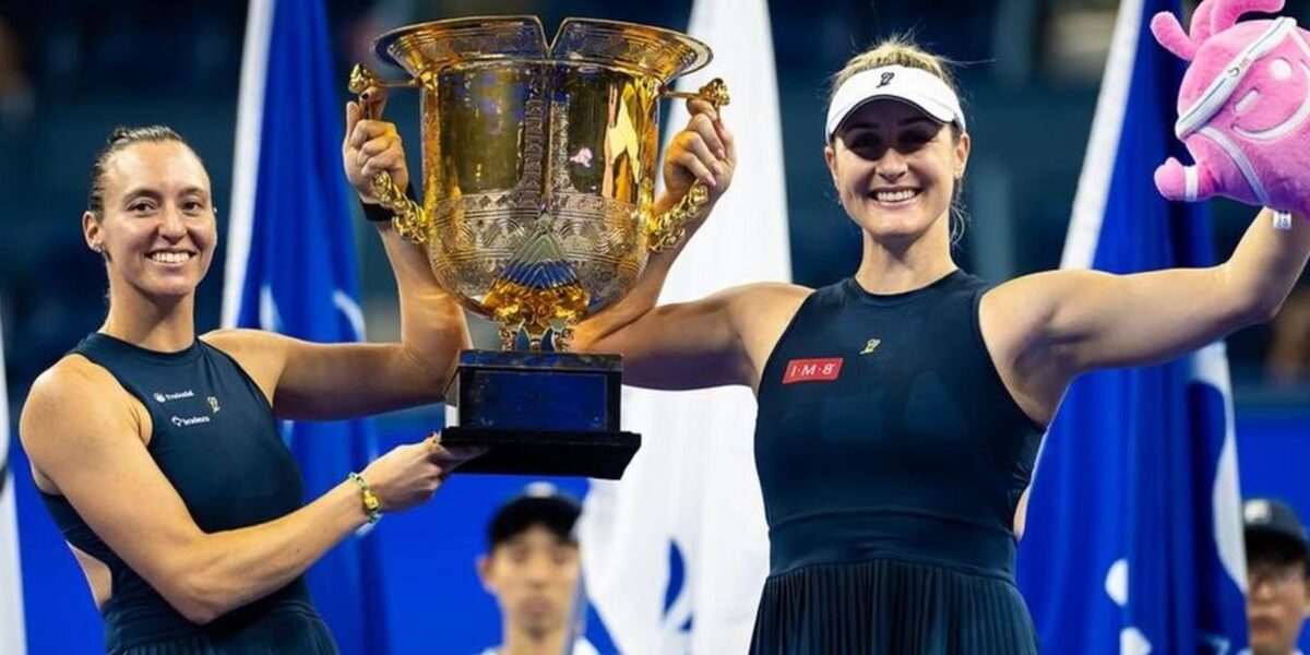 Luisa Stefani e Gabriela Dabrowski conquistam o WTA 1000 de Pequim