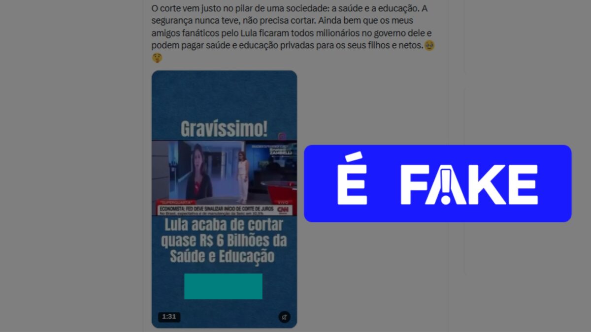 Governo nega corte de R$ 6 bilhões na saúde e educação após 2026
