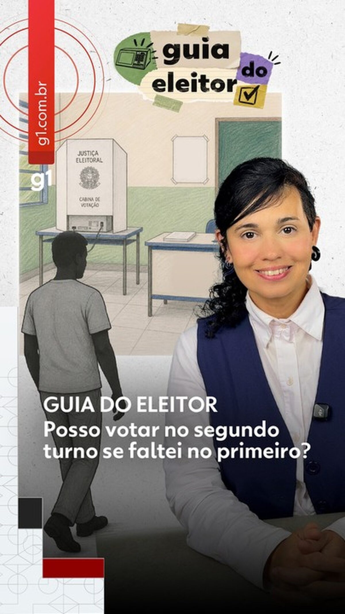 Eleições 2026: quem não votou no primeiro turno pode participar da segunda etapa