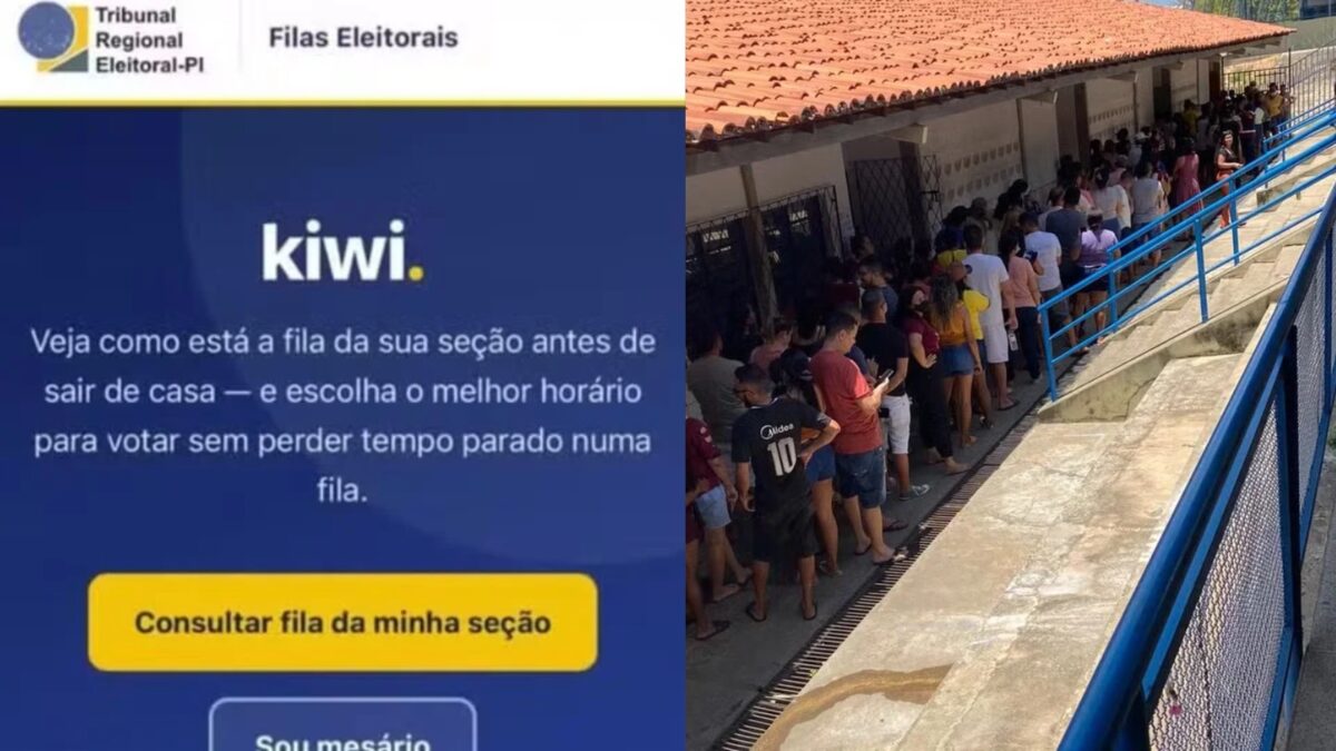 Eleições 2026: Sistema para consultar filas de votação volta no 2º turno no PI