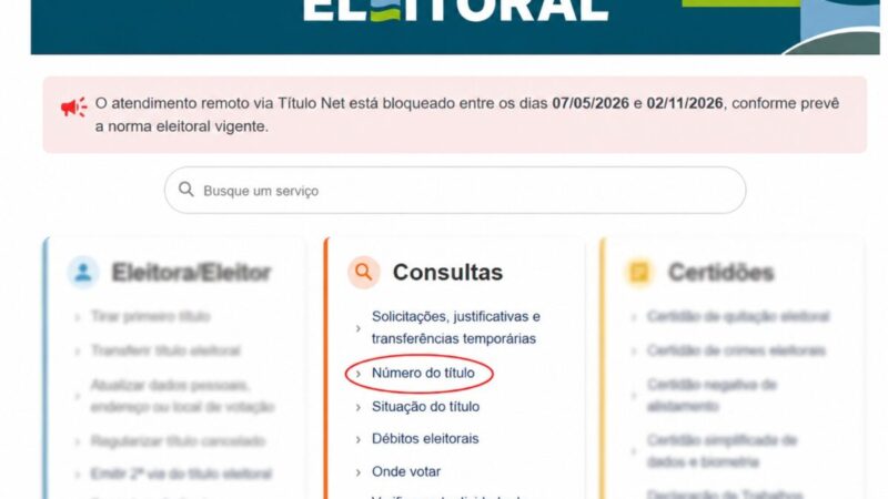 Eleições 2026: saiba como consultar seu local de votação pela internet