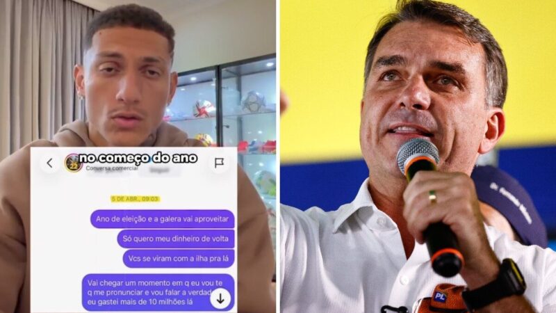Disputa por ilha envolvendo Richarlison e Flávio Bolsonaro ganha destaque