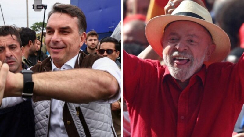 Lula e Flávio Bolsonaro disputam votos decisivos em Minas