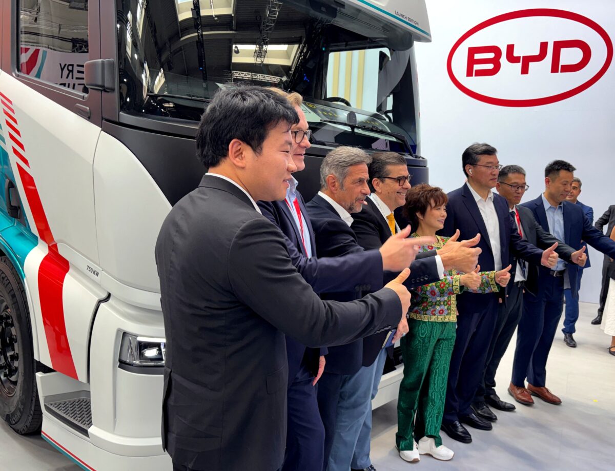 Geopolítica é o maior obstáculo para crescimento global da BYD