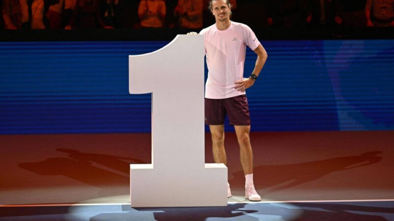 Zverev cumpre profecia de Nadal e alcança o topo do tênis mundial