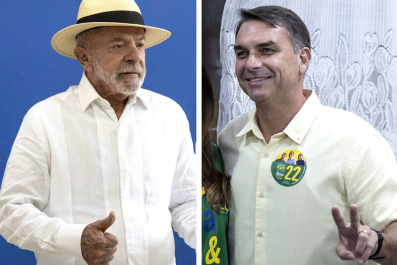 Flávio Bolsonaro vence no estado de SP mas perde na capital