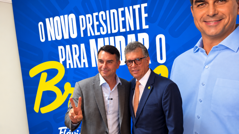 Laércio destaca propostas de Flávio Bolsonaro para a geração de empregos