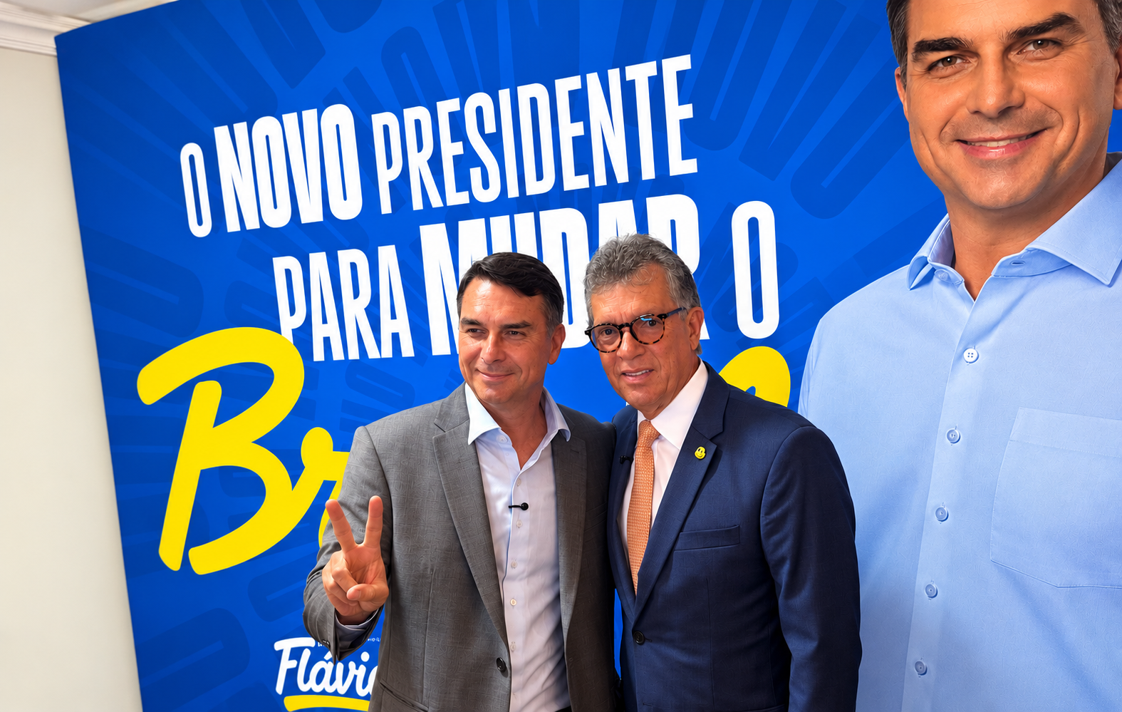 Laércio destaca propostas de Flávio Bolsonaro para a geração de empregos