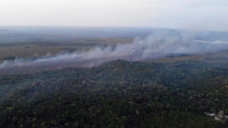 Governo federal amplia combate a incêndios florestais no Pará