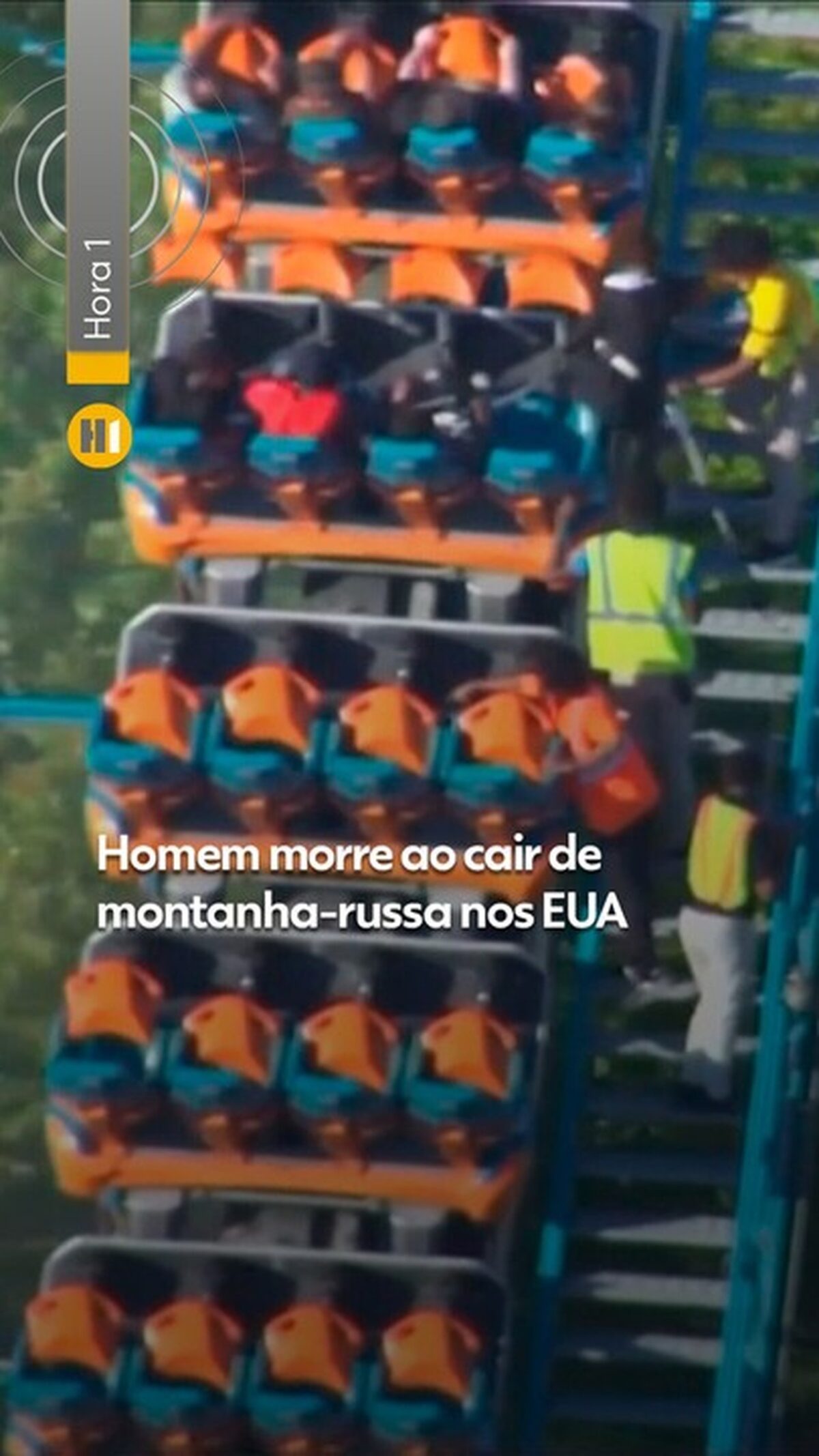 Homem morto em montanha-russa nos EUA foi lançado de assento e atingiu outras pessoas, diz polícia