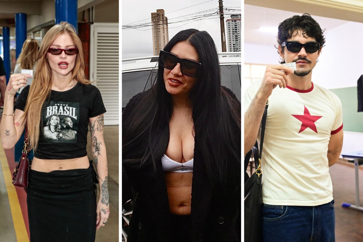 Jão, Ludmilla, Luísa Sonza e outros famosos votam no 2º turno