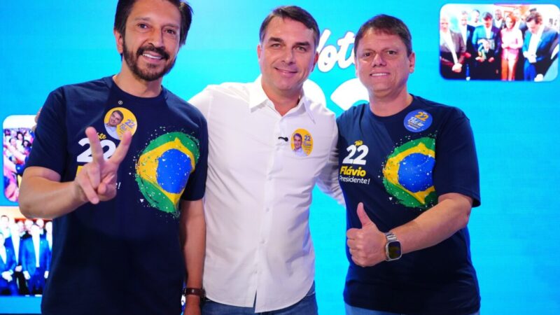 MDB vai anunciar apoio majoritário a Flávio Bolsonaro após ato nesta terça, diz presidente do partido