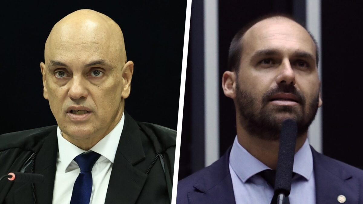 Moraes manda prender Eduardo Bolsonaro e anula passaportes