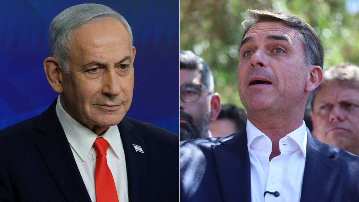 Benjamin Netanyahu convida Flávio Bolsonaro para visita oficial a Israel
