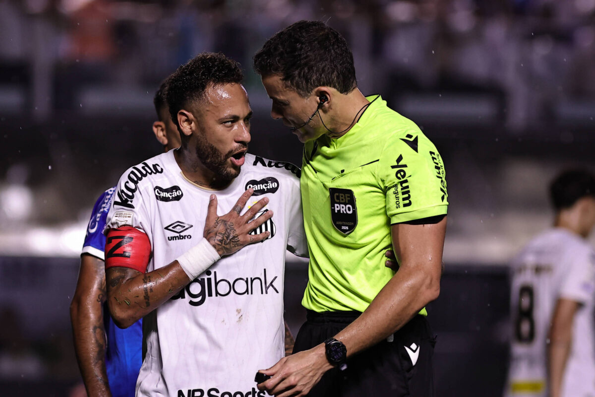 Neymar descontrolado