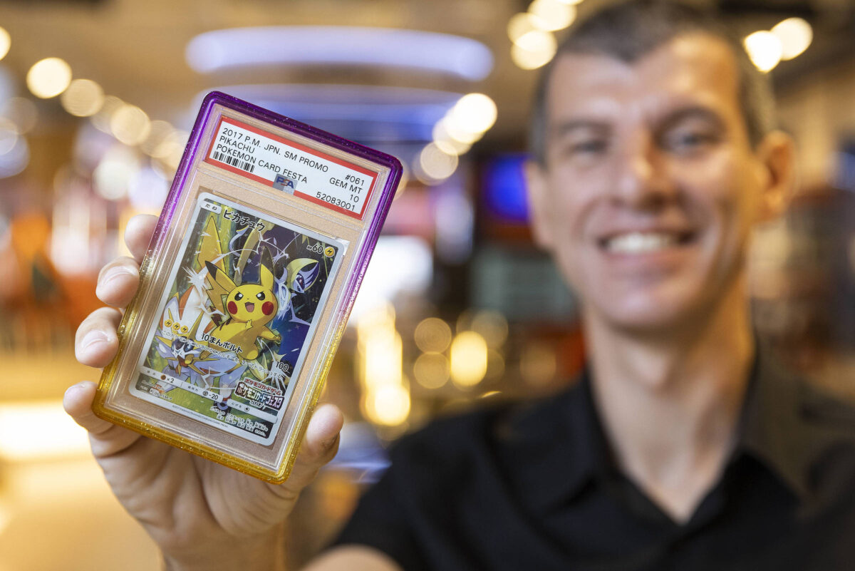 Cartas de Pokémon movimentam mercado milionário impulsionado por nostalgia