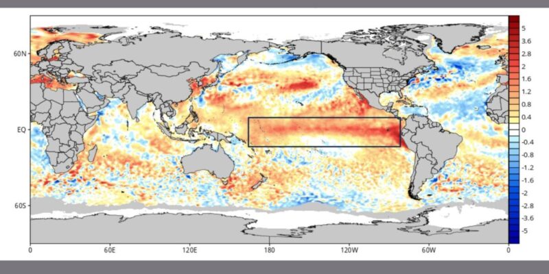 El Niño pode ser um dos mais fortes desde 1950, aponta boletim