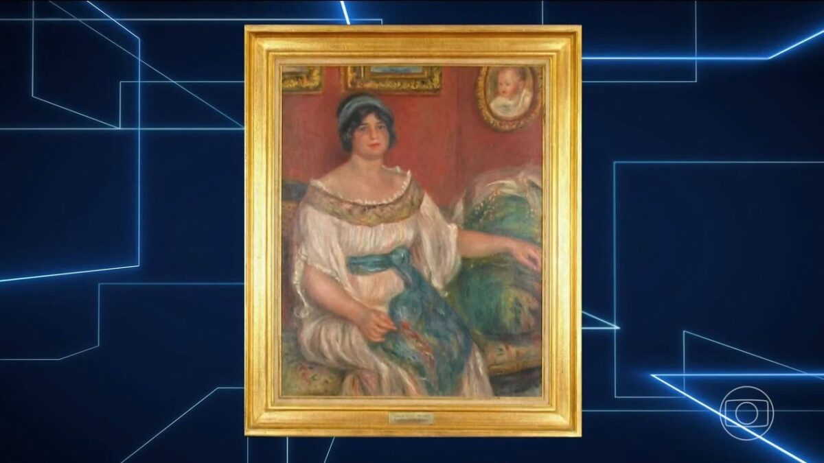 Quadros de Renoir roubados na França são recuperados pela polícia