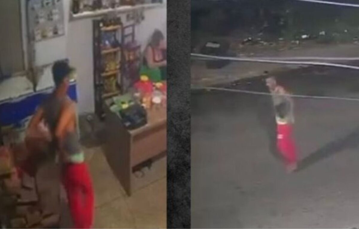 Polícia divulga imagens de suspeito de agredir mulher em Aracaju