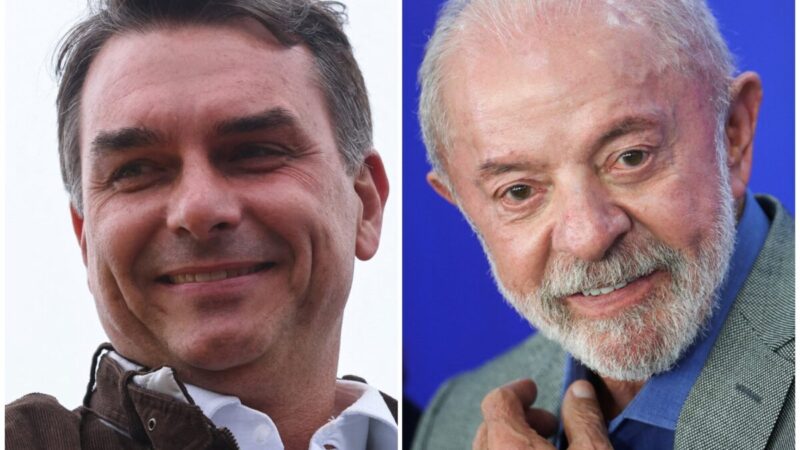 Pesquisa Quaest aponta empate técnico entre Lula e Flávio Bolsonaro