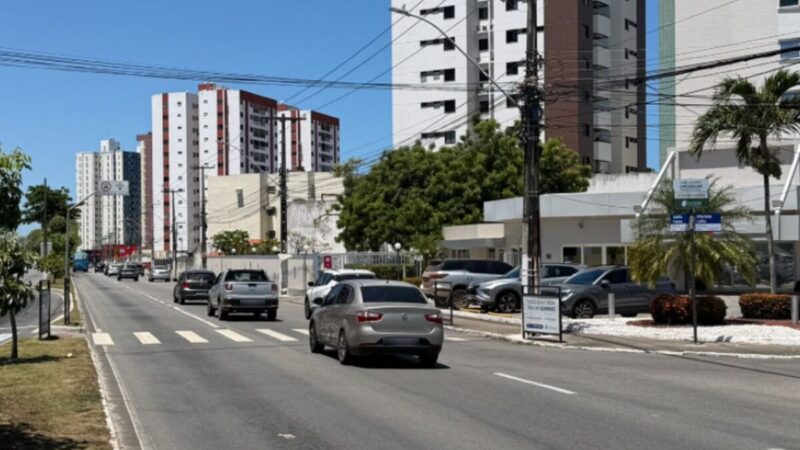 Avenida Adélia Franco tem trânsito alterado para limpeza de fios