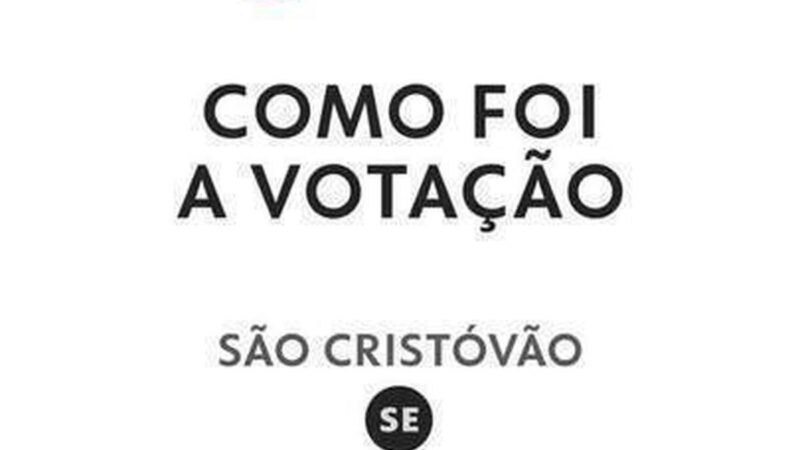 Eleições 2026 em São Cristóvão: resultado no Colégio de 1º Grau