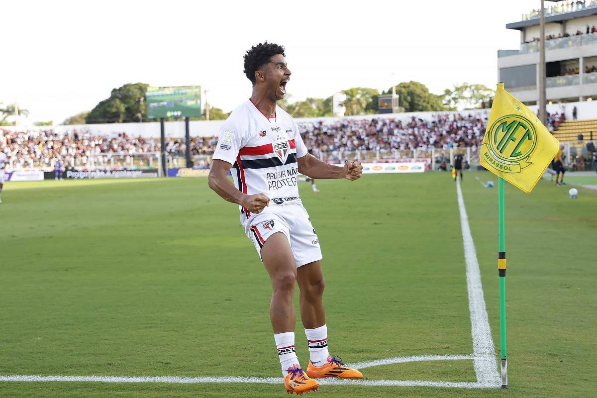 São Paulo empata com o Mirassol e segue sem vencer fora de casa no Brasileirão