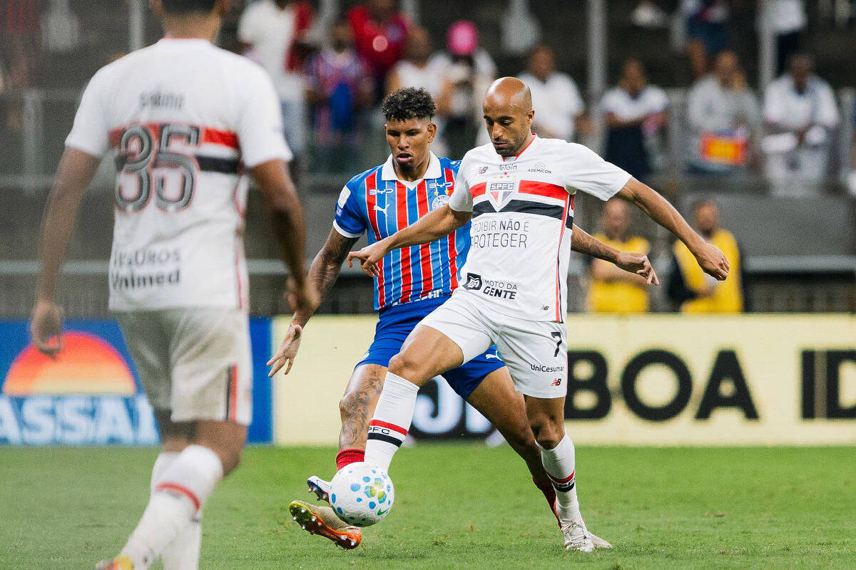 São Paulo perde para o Bahia e mantém jejum como visitante