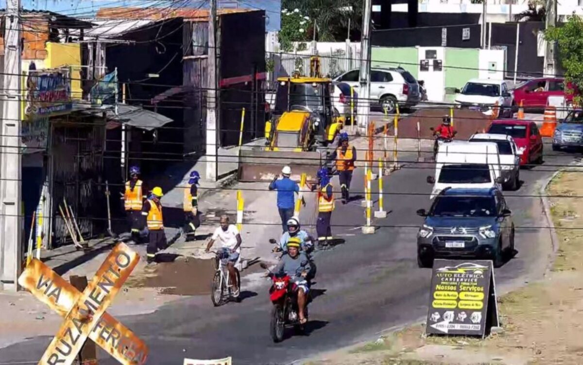 Avenida Maranhão tem trânsito alterado em Aracaju para obra