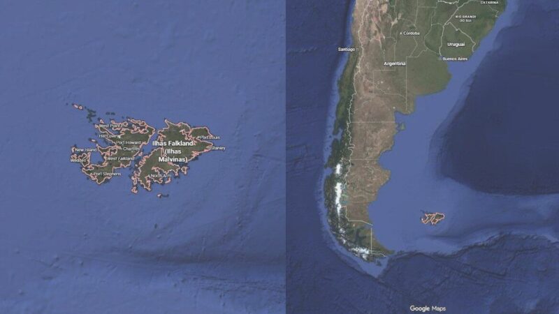 Tropas britânicas realizam manobras militares nas Ilhas Malvinas