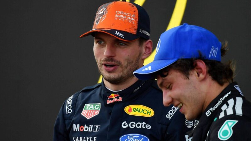 Max Verstappen ameaça título antecipado de Kimi Antonelli na F1