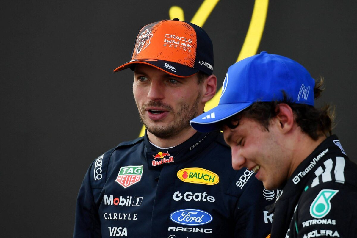 Max Verstappen ameaça título antecipado de Kimi Antonelli na F1