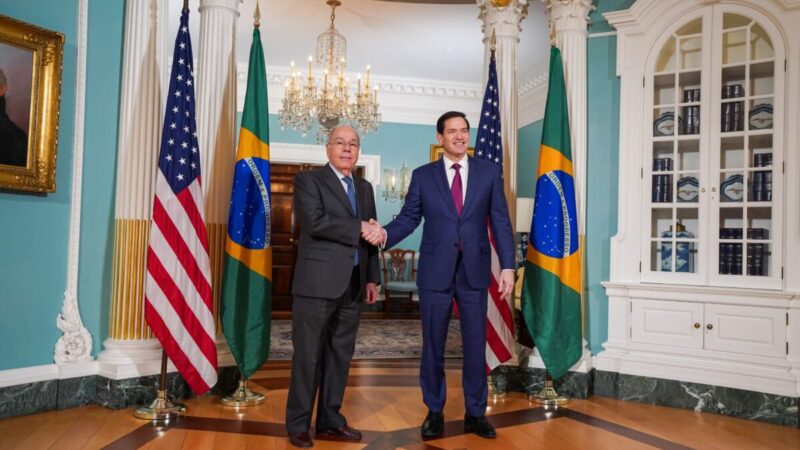 Mauro Vieira e Marco Rubio se reúnem após Trump questionar eleições