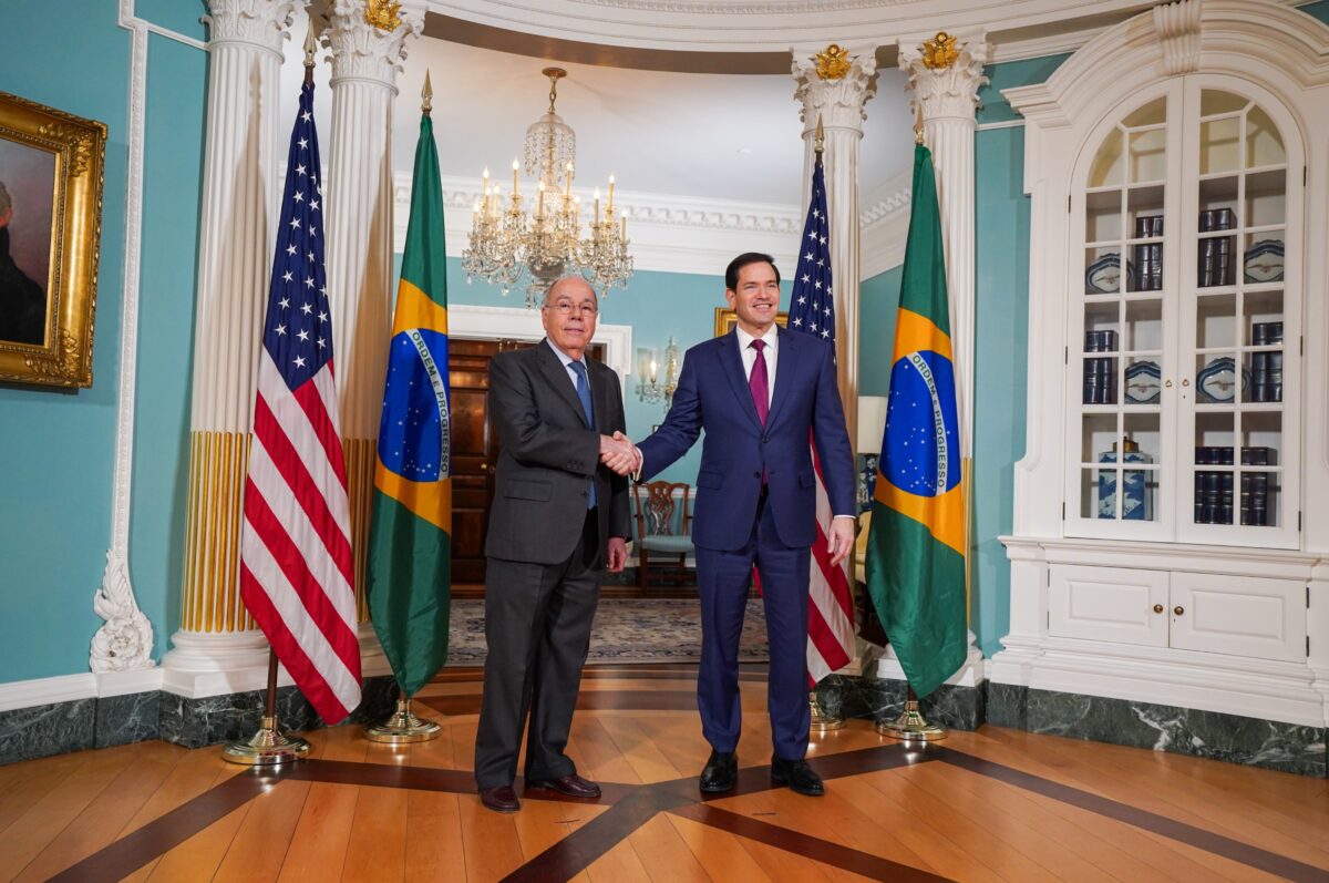 Mauro Vieira e Marco Rubio se reúnem após Trump questionar eleições